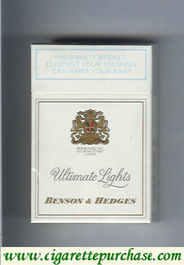 Benson Hedges Ultimate Lights cigarettes South Africa